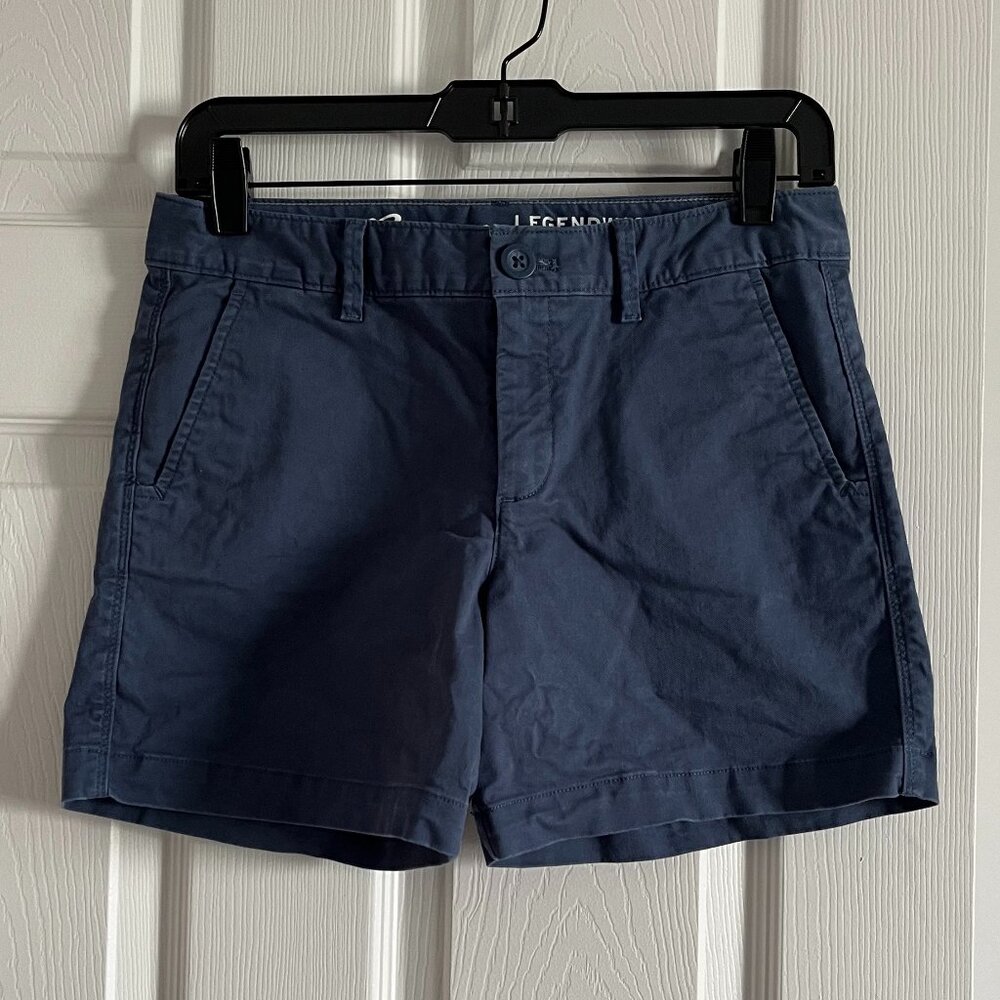 Eddie Bauer Legendwash Stretch Boyfriend mid rise shorts
